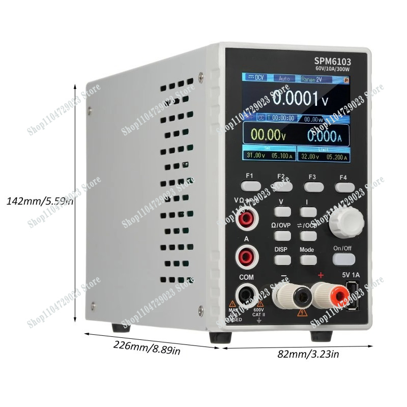 SPM6103 Programmeerbare labora - Programmable Dc Power Supply 60V 10A recensie en prijs